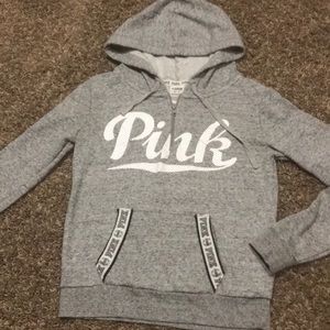 PINK by Victoria’s Secret 1/4 zip hoodie